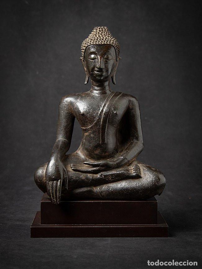 Antig&uuml;edades: Antique Buddha skulptur - Foto 1