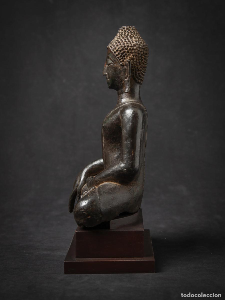 Antig&uuml;edades: Antique Buddha skulptur - Foto 3