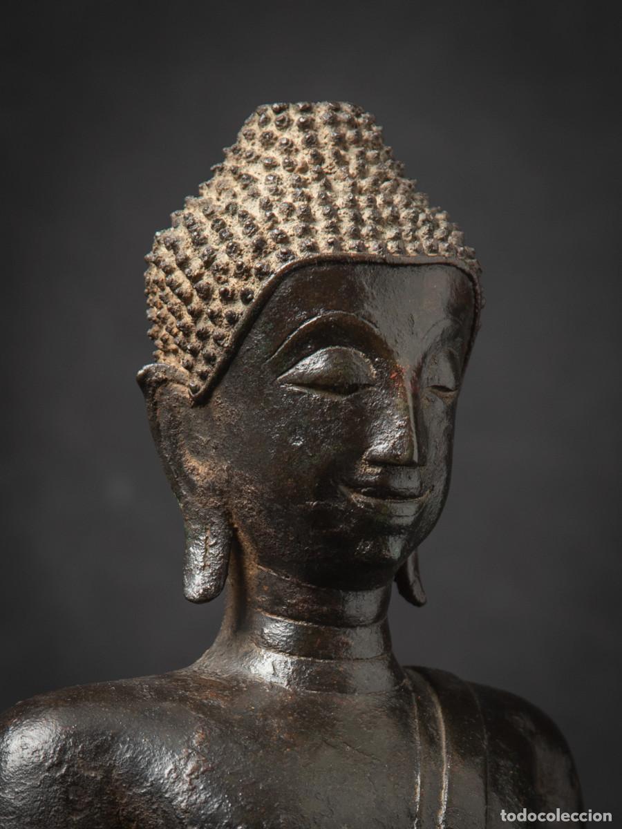 Antig&uuml;edades: Antique Buddha skulptur - Foto 8