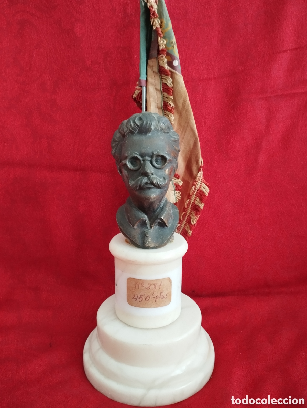 Antig&uuml;edades: Escultura Maestro Serrano. - Foto 2