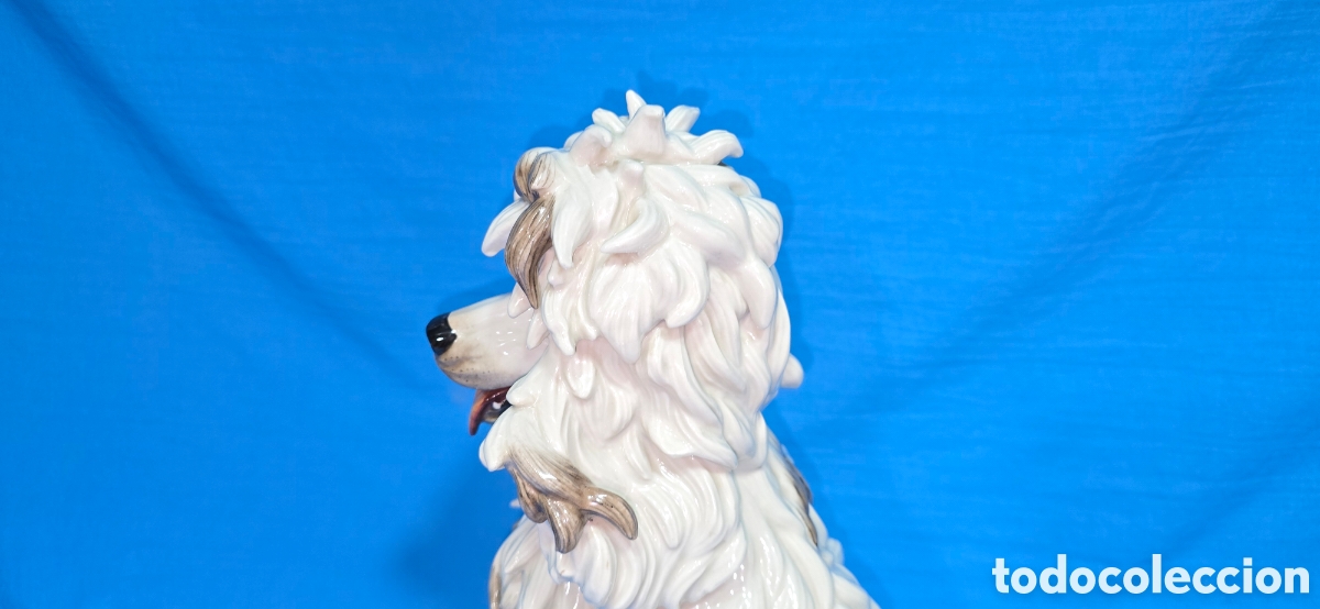 Antig&uuml;edades: PERRO CANICHE CERAMICA ALGORA - Foto 10