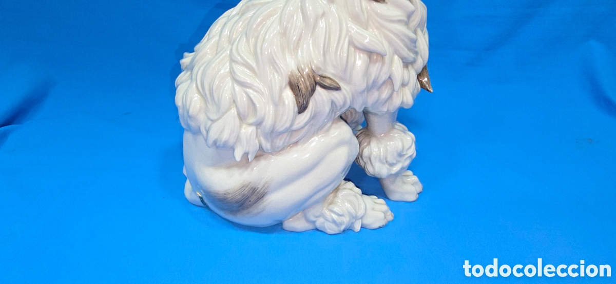 Antig&uuml;edades: PERRO CANICHE CERAMICA ALGORA - Foto 11