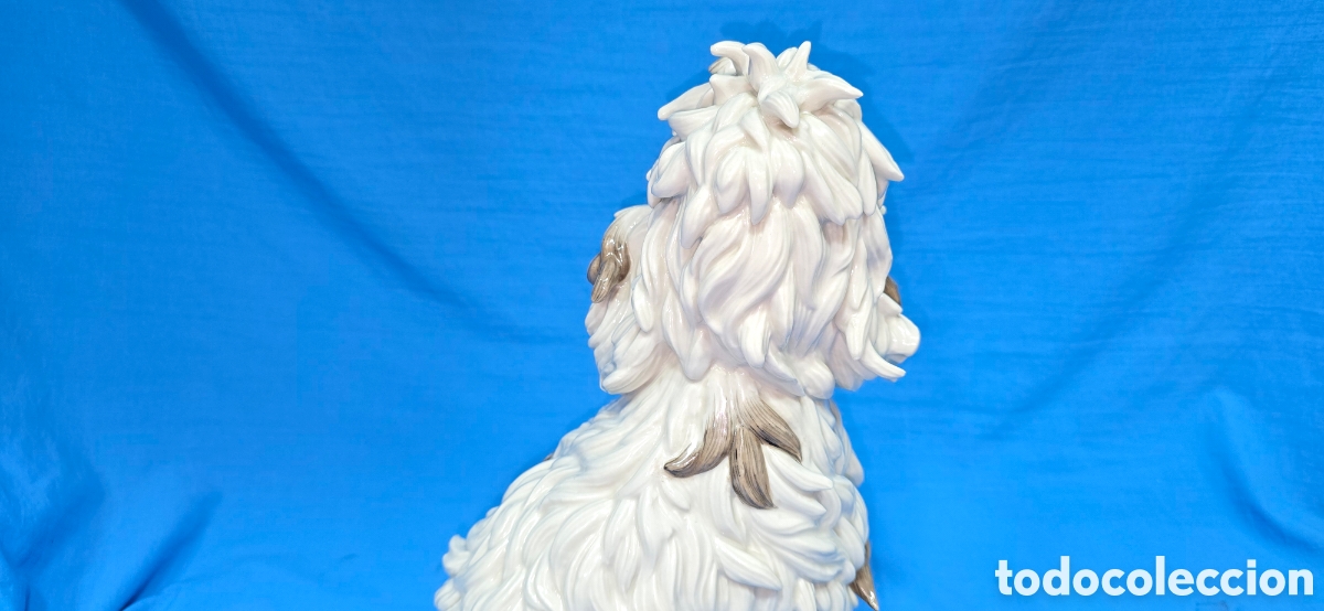 Antig&uuml;edades: PERRO CANICHE CERAMICA ALGORA - Foto 12