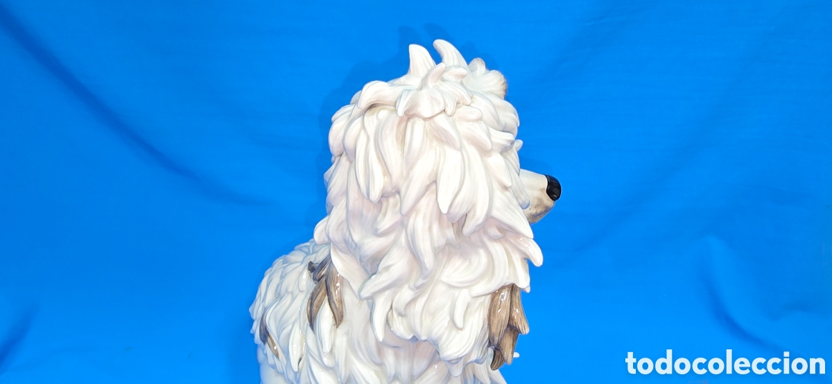 Antig&uuml;edades: PERRO CANICHE CERAMICA ALGORA - Foto 13