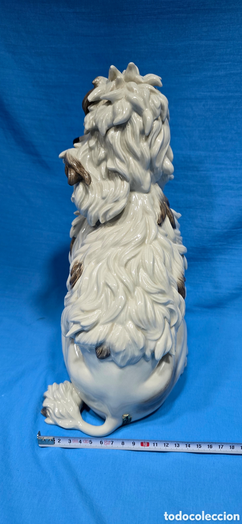 Antig&uuml;edades: PERRO CANICHE CERAMICA ALGORA - Foto 23