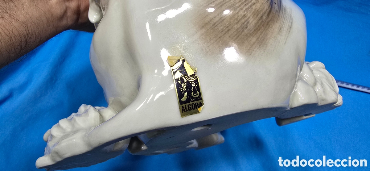 Antig&uuml;edades: PERRO CANICHE CERAMICA ALGORA - Foto 24