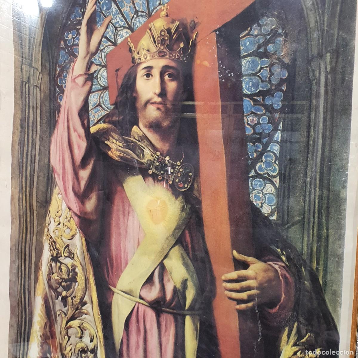 Antig&uuml;edades: Cuadro religioso Jes&uacute;s del Gran Poder - Foto 3