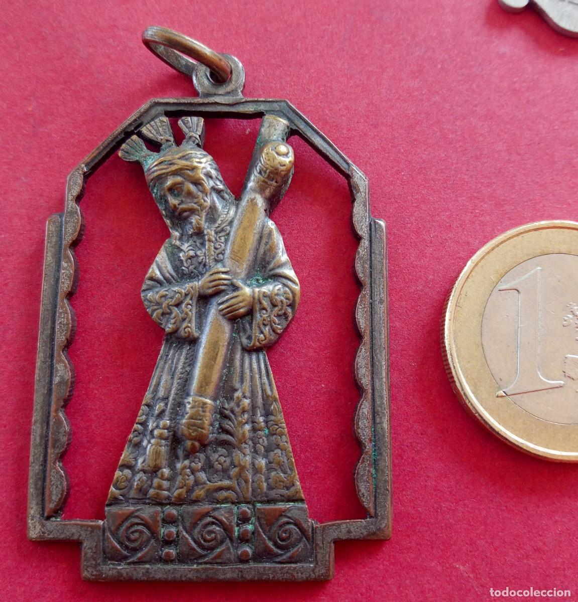 Antig&uuml;edades: Gran Medalla Antigua Jes&uacute;s del Gran Poder. Sevilla. - Foto 1