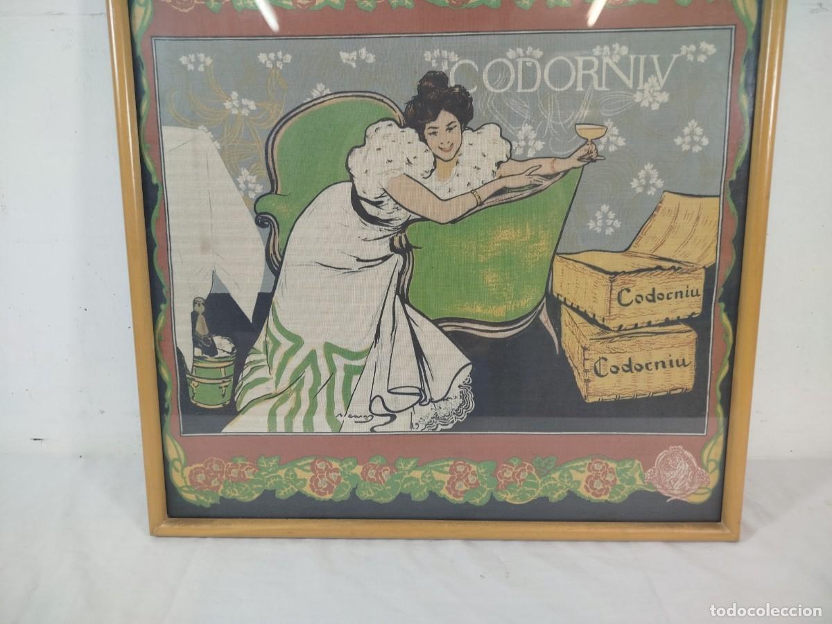 Antig&uuml;edades: Pa&ntilde;uelo tela publicidad Codorniu - Foto 3