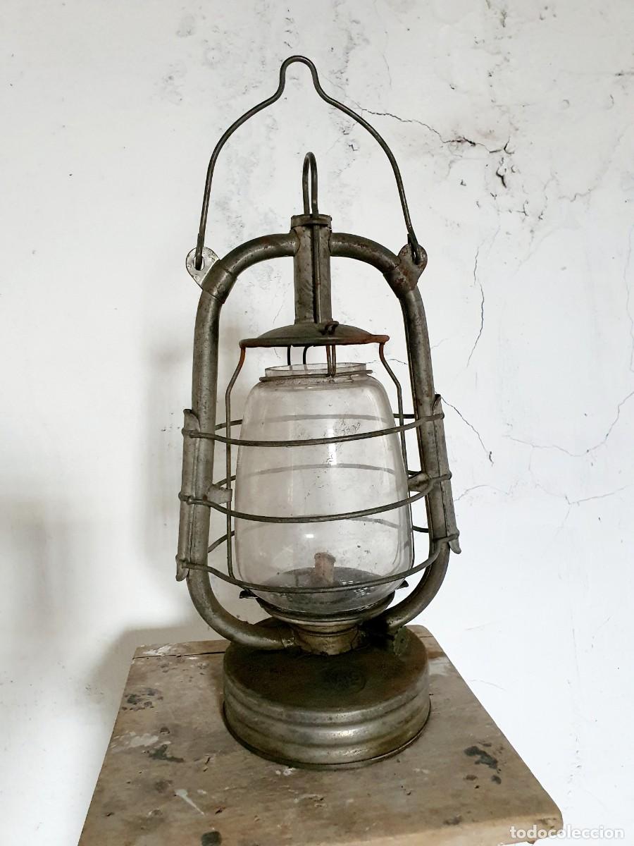 Antig&uuml;edades: Lampara quinqu&eacute; ALG n&deg;2 de los a&ntilde;os 20. - Foto 1