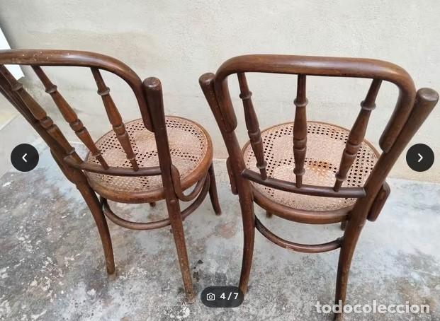 Antig&uuml;edades: Sillas estilo Thonet de los a&ntilde;os 1920 - Foto 4