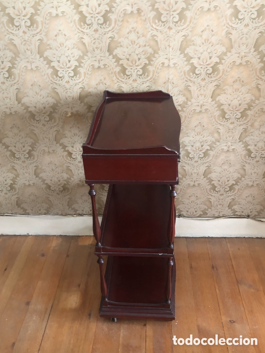 Antig&uuml;edades: Mesa telefonera antigua - Foto 4