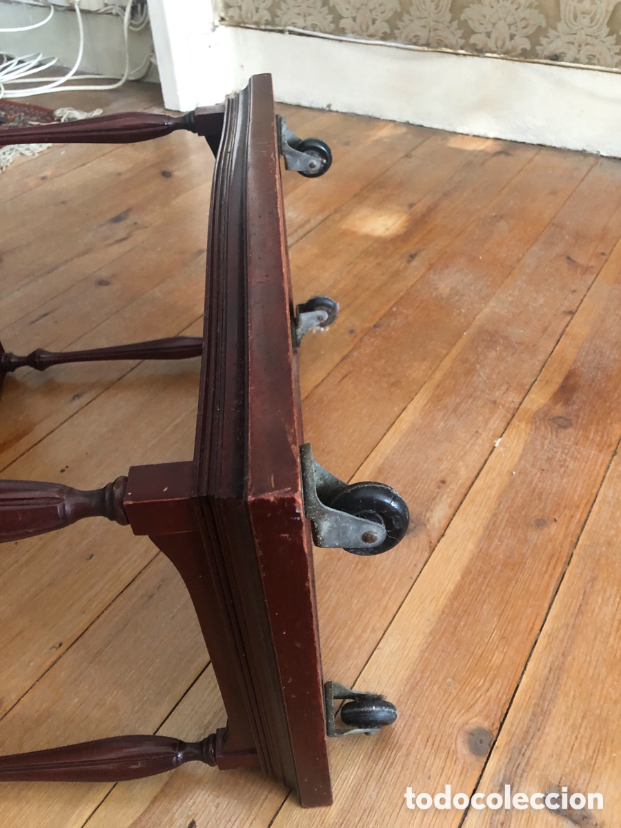Antig&uuml;edades: Mesa telefonera antigua - Foto 18