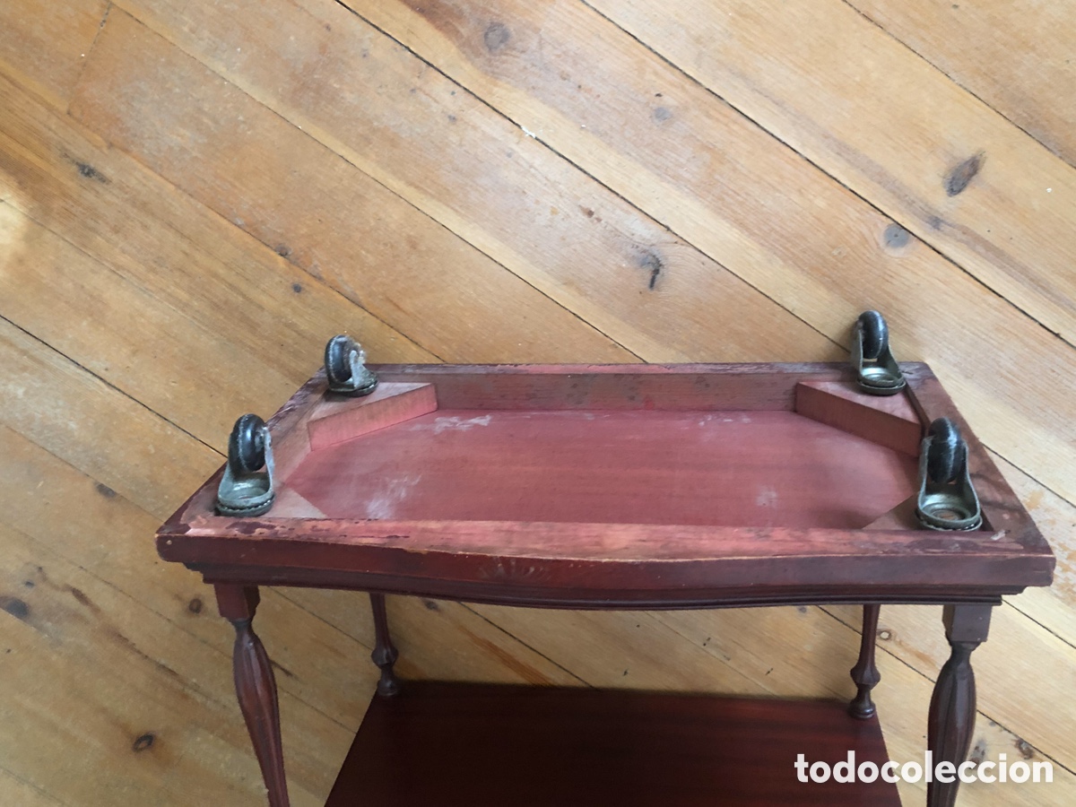 Antig&uuml;edades: Mesa telefonera antigua - Foto 19