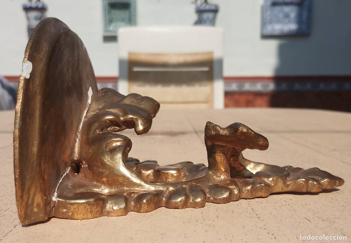 Antig&uuml;edades: Antigua M&eacute;nsula, Tallada en Madera - Foto 2