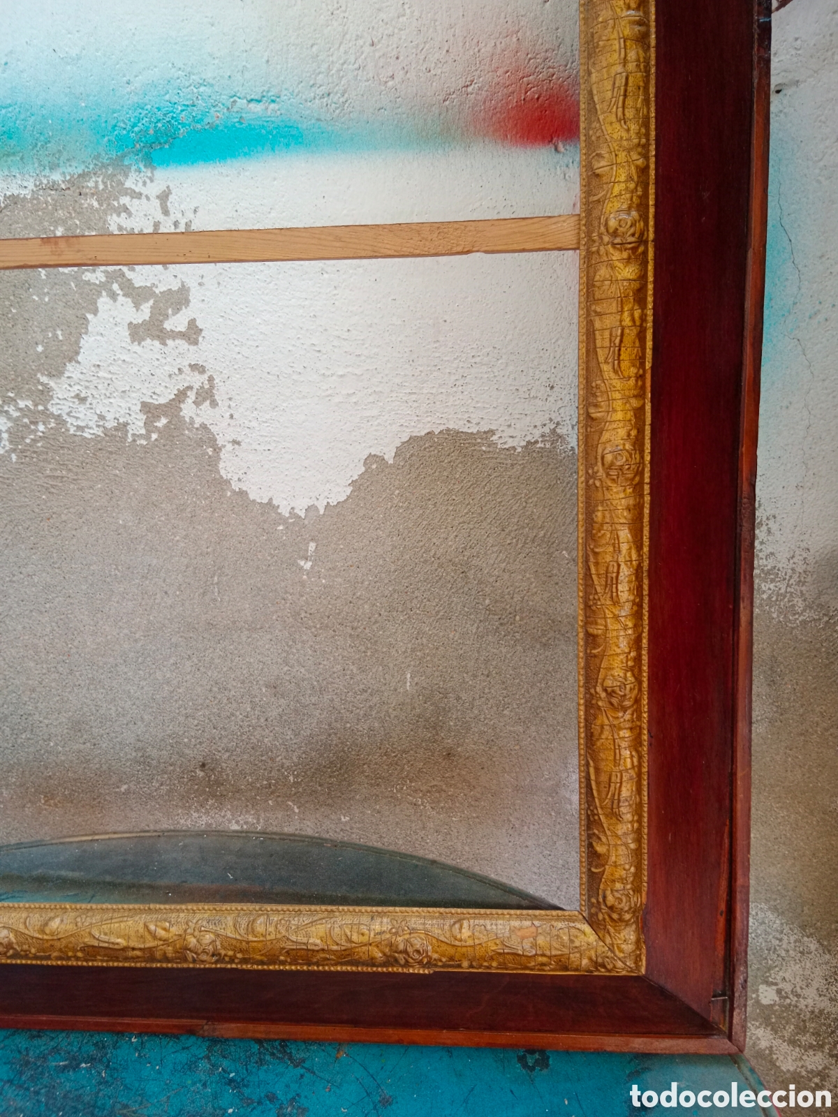 Antig&uuml;edades: Marco antiguo 70x90 cm.. - Foto 2