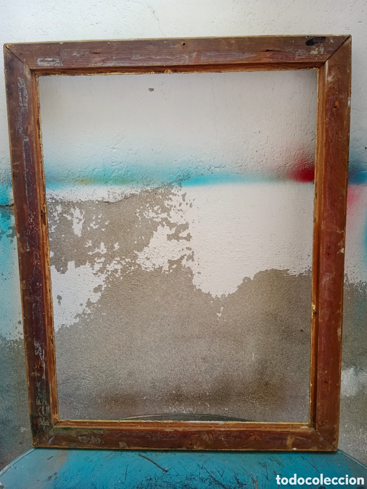 Antig&uuml;edades: Marco antiguo 58,5x74,5 cm - Foto 7
