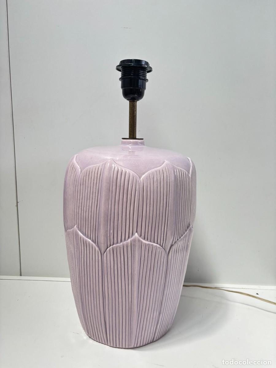 Antig&uuml;edades: LAMPARA MESA DE PORCELANA VINTAGE