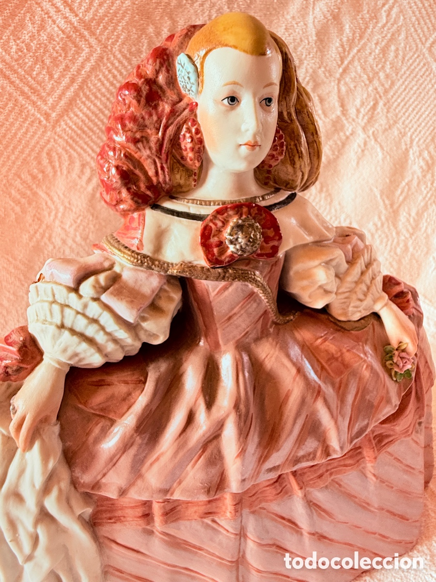 Antig&uuml;edades: Figura de porcelana de Algora - Foto 2