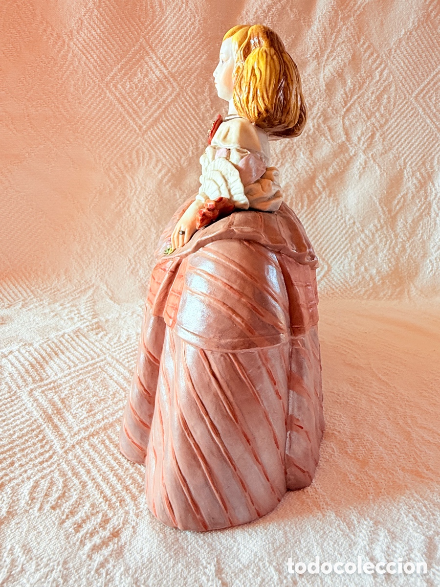 Antig&uuml;edades: Figura de porcelana de Algora - Foto 3