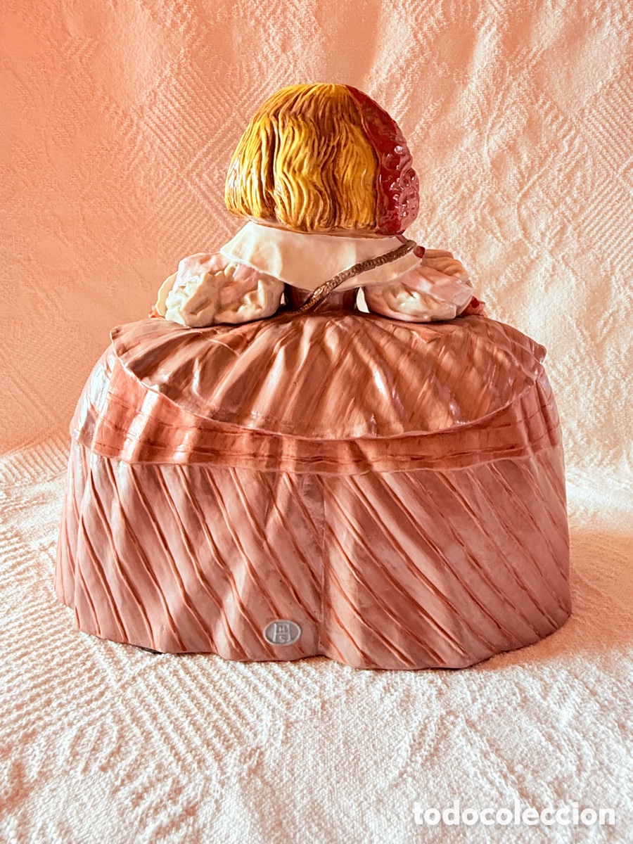 Antig&uuml;edades: Figura de porcelana de Algora - Foto 4
