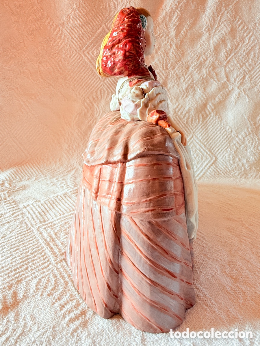 Antig&uuml;edades: Figura de porcelana de Algora - Foto 5