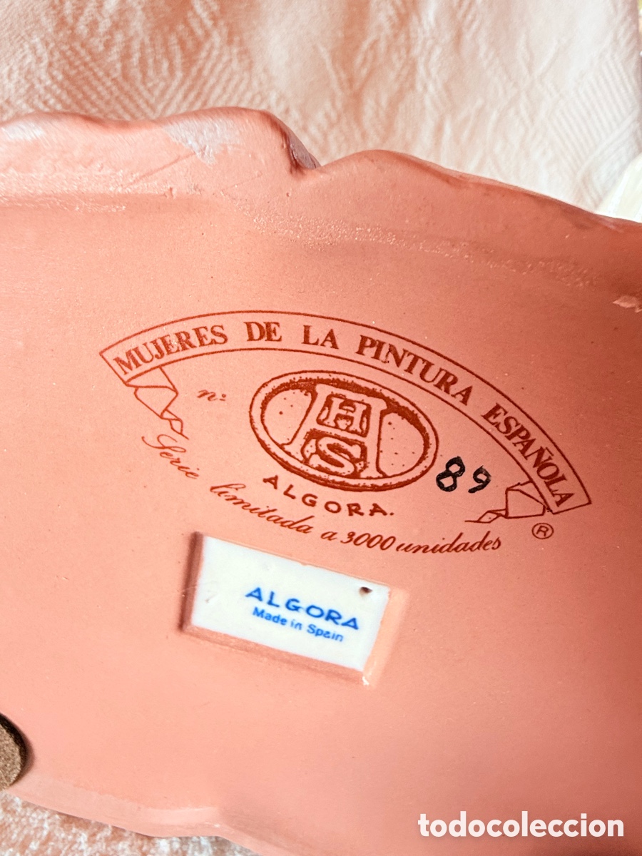 Antig&uuml;edades: Figura de porcelana de Algora - Foto 6