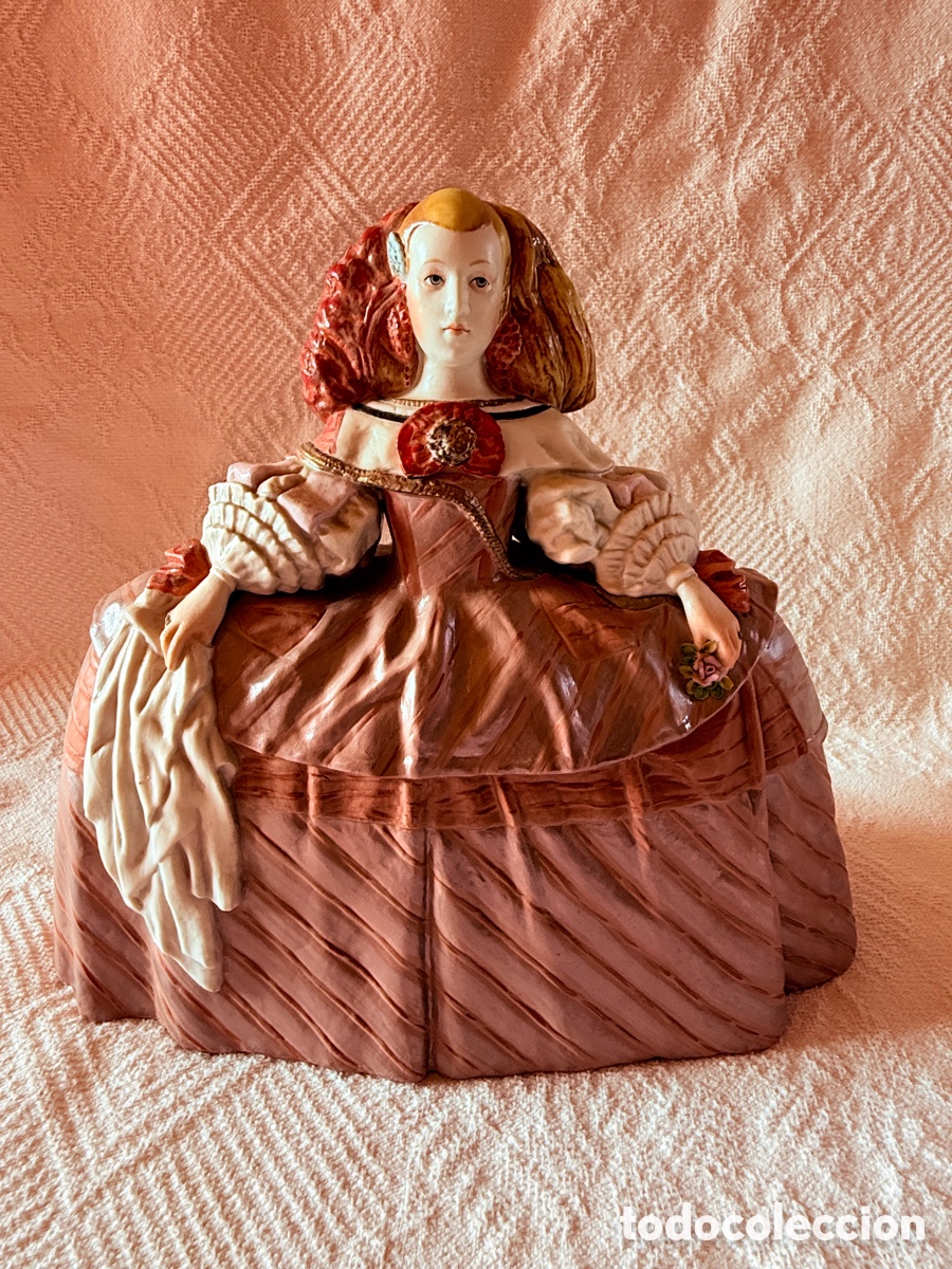 Antig&uuml;edades: Figura de porcelana de Algora - Foto 1