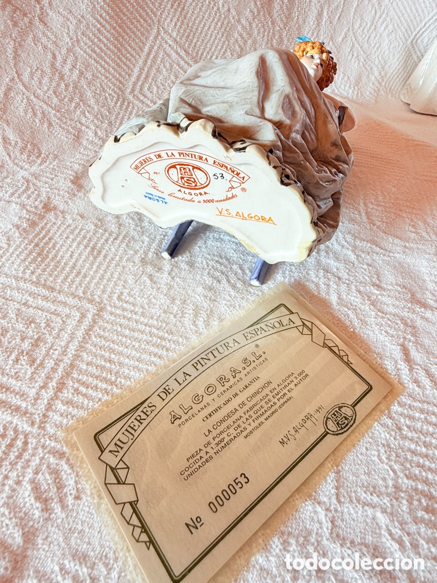 Antig&uuml;edades: Condesa de Chinchon en porcelana de Algora - Foto 8