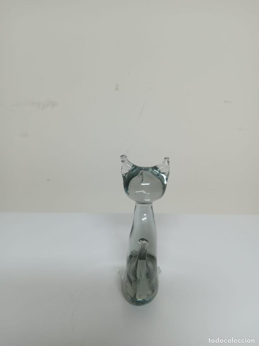 Antig&uuml;edades: GATO CRISTAL DE MURANO - Foto 1