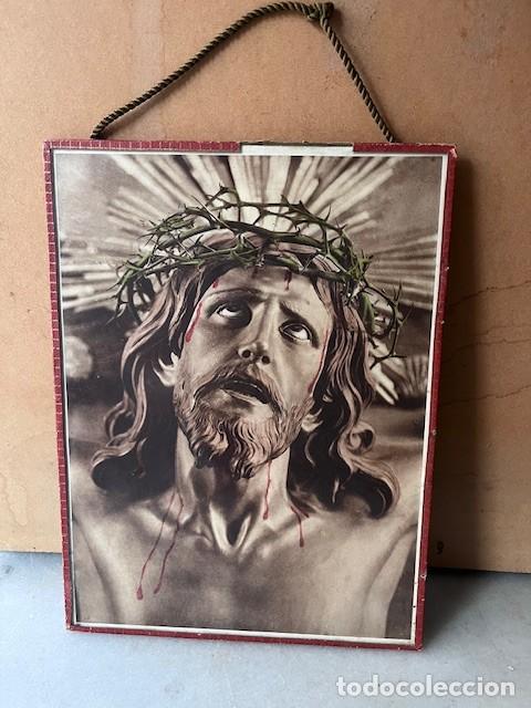 Antig&uuml;edades: Cuadro de Jes&uacute;s muy antiuguo - Foto 1