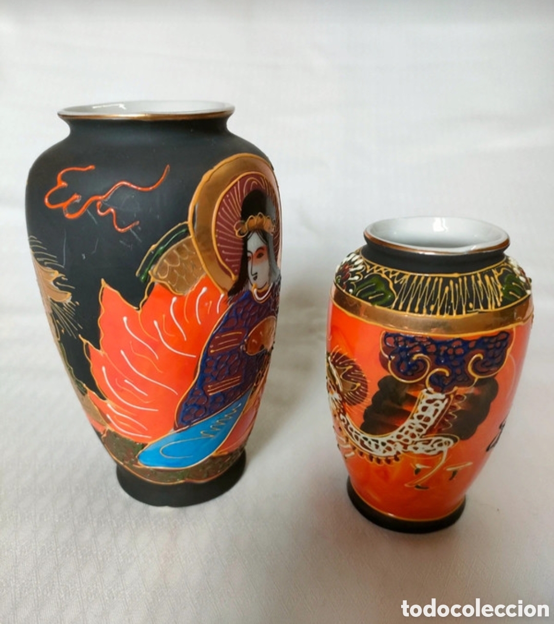 Antig&uuml;edades: Jarrones de Artesania Oriental - Foto 2