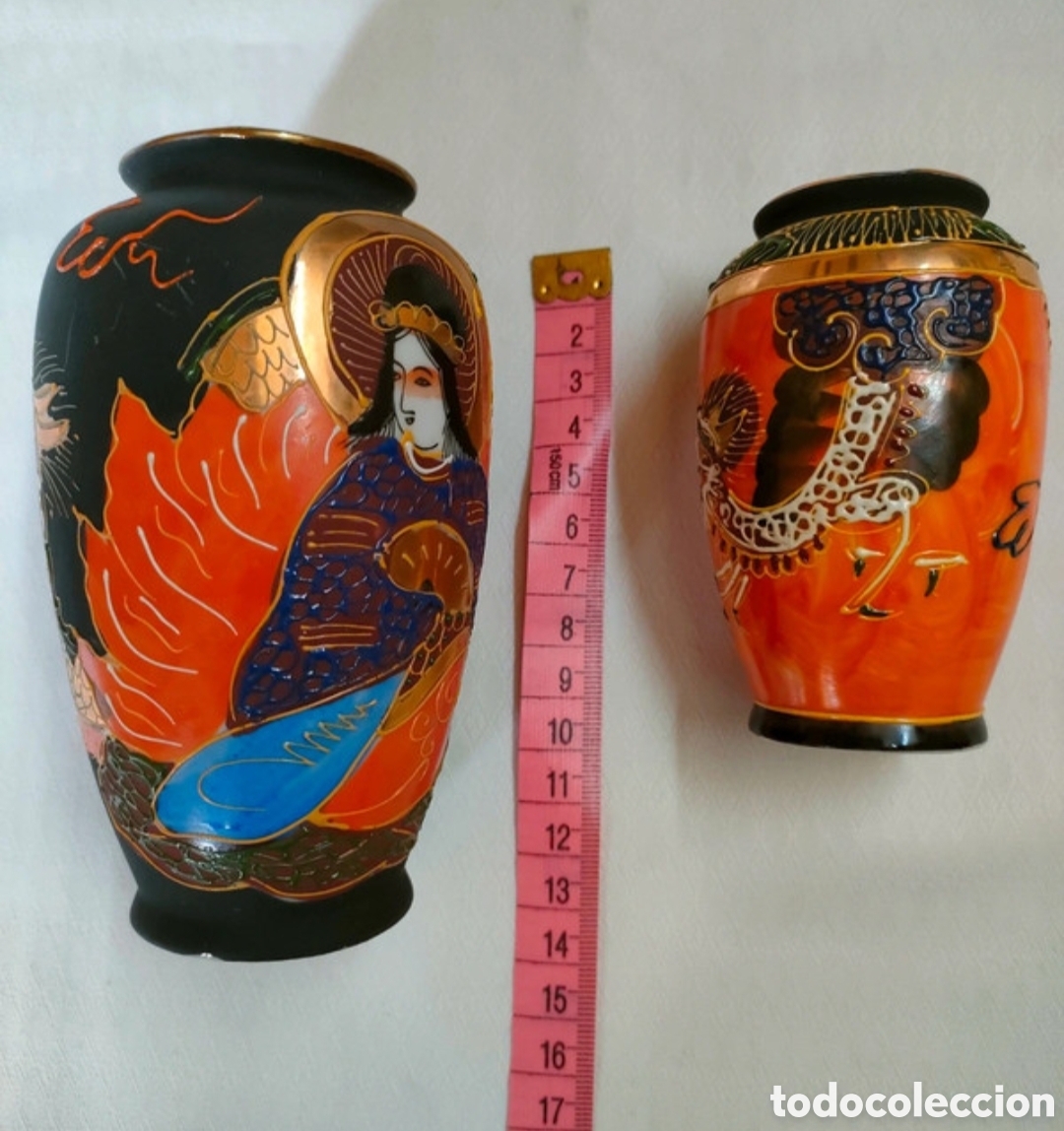 Antig&uuml;edades: Jarrones de Artesania Oriental - Foto 3