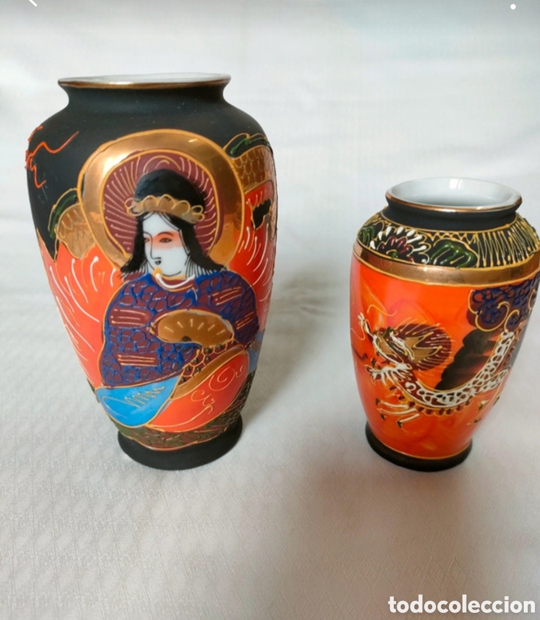 Antig&uuml;edades: Jarrones de Artesania Oriental - Foto 1
