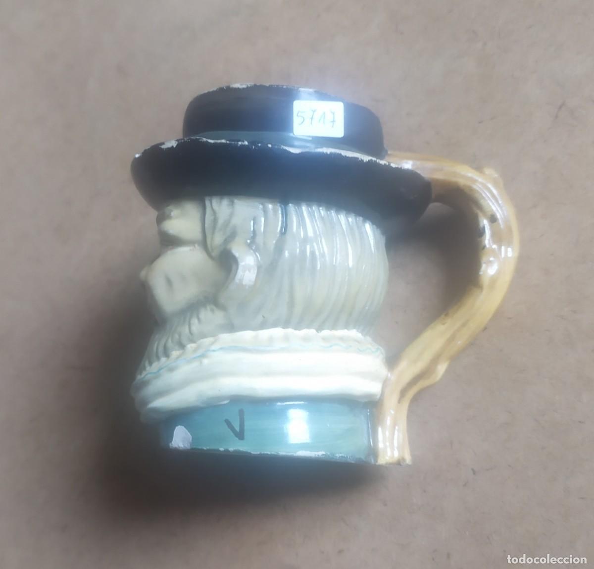Antig&uuml;edades: Jarrita de cer&aacute;mica, mide 8 cm - Foto 2