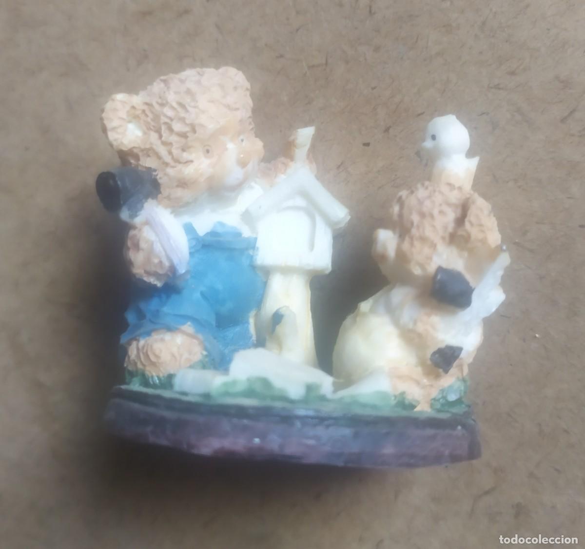 Antig&uuml;edades: Pareja de figuritas de osos - Foto 2