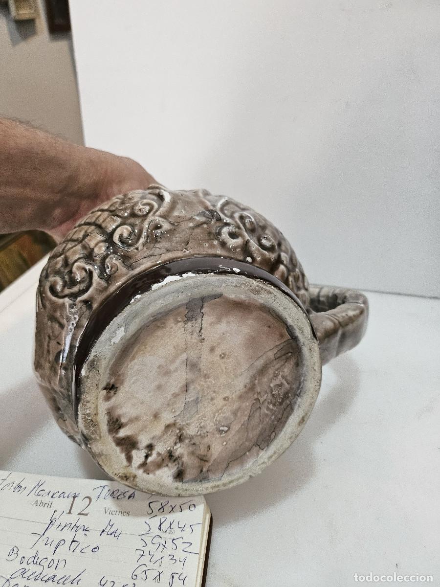 Antig&uuml;edades: jarra de ceramica antigua - Foto 3