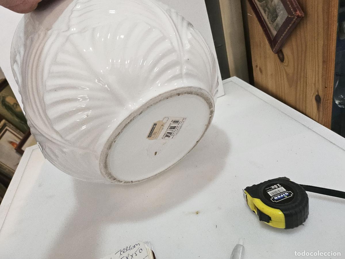 Antig&uuml;edades: macetero de ceramica o centro de mesa - Foto 4