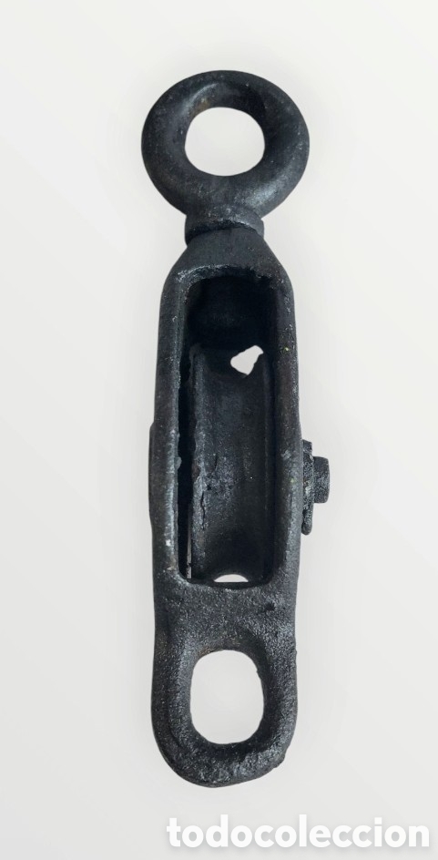 Antig&uuml;edades: Polea Antigua Industrial Naval - Foto 2