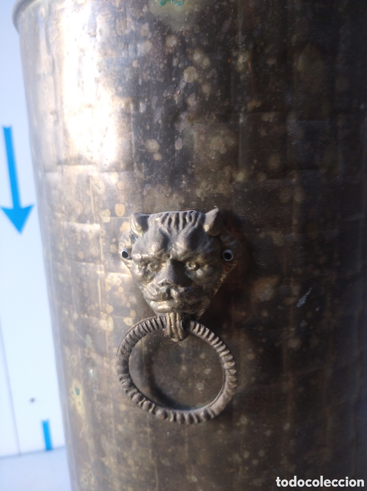 Antig&uuml;edades: Parag&uuml;ero, antiguo bronce - Foto 4