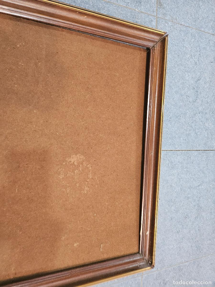 Antig&uuml;edades: marco de madera antigua - Foto 2