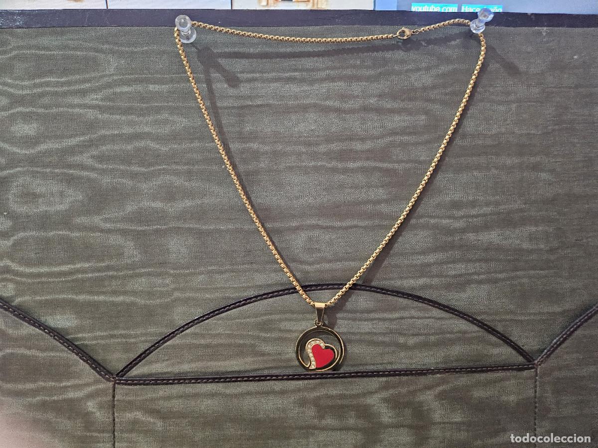 Antig&uuml;edades: collar bisuteria dorada - Foto 1