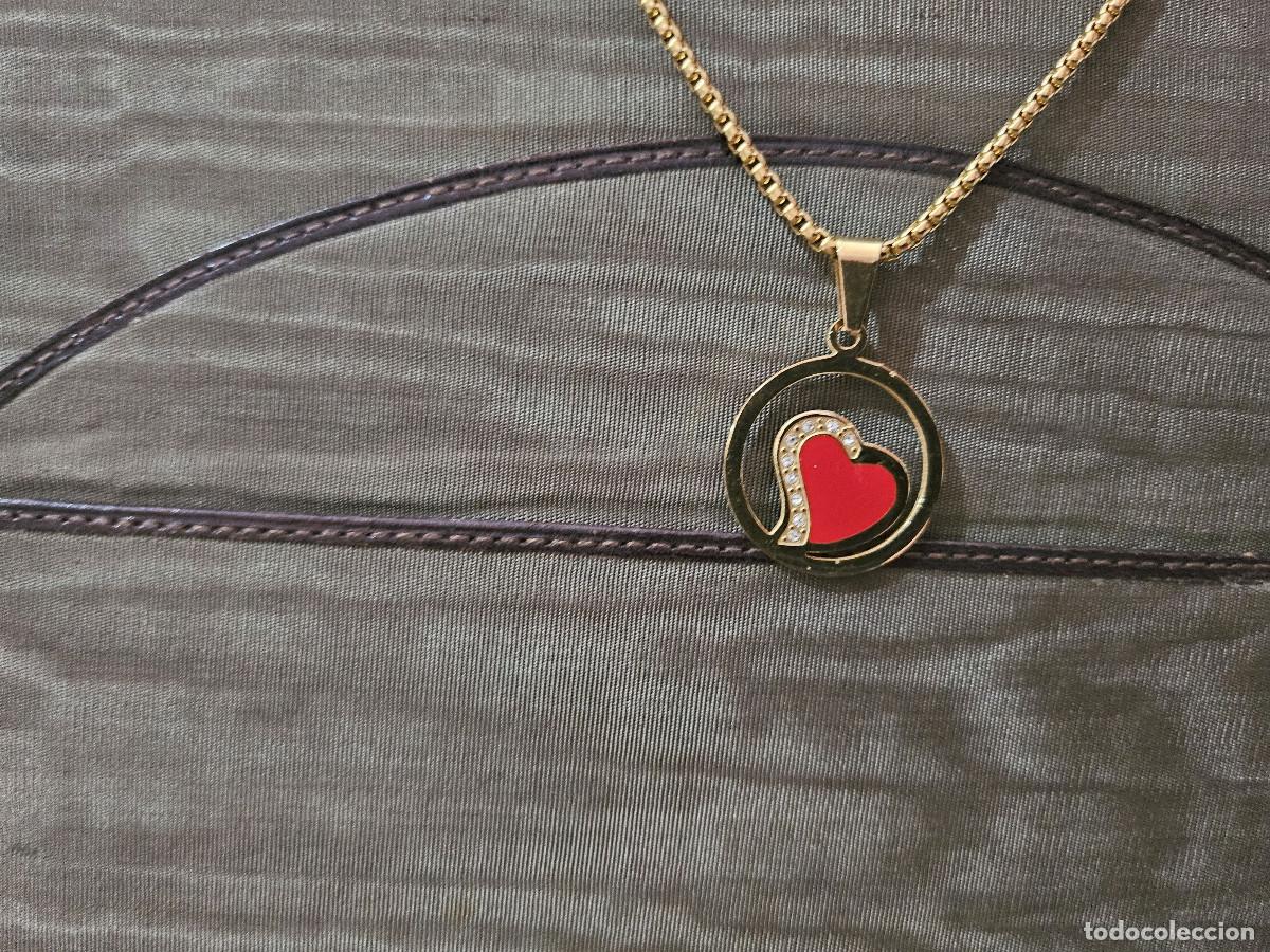 Antig&uuml;edades: collar bisuteria dorada - Foto 4