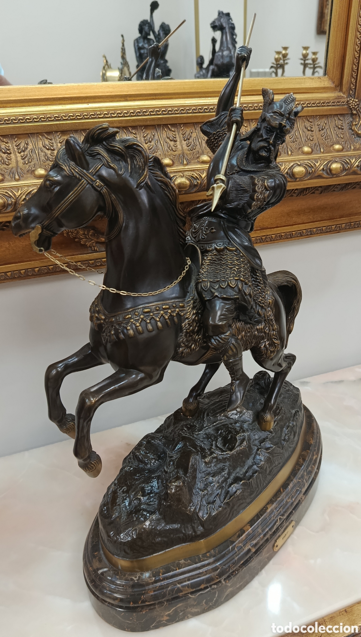 Antig&uuml;edades: Escultura de bronce Shoer - Foto 1