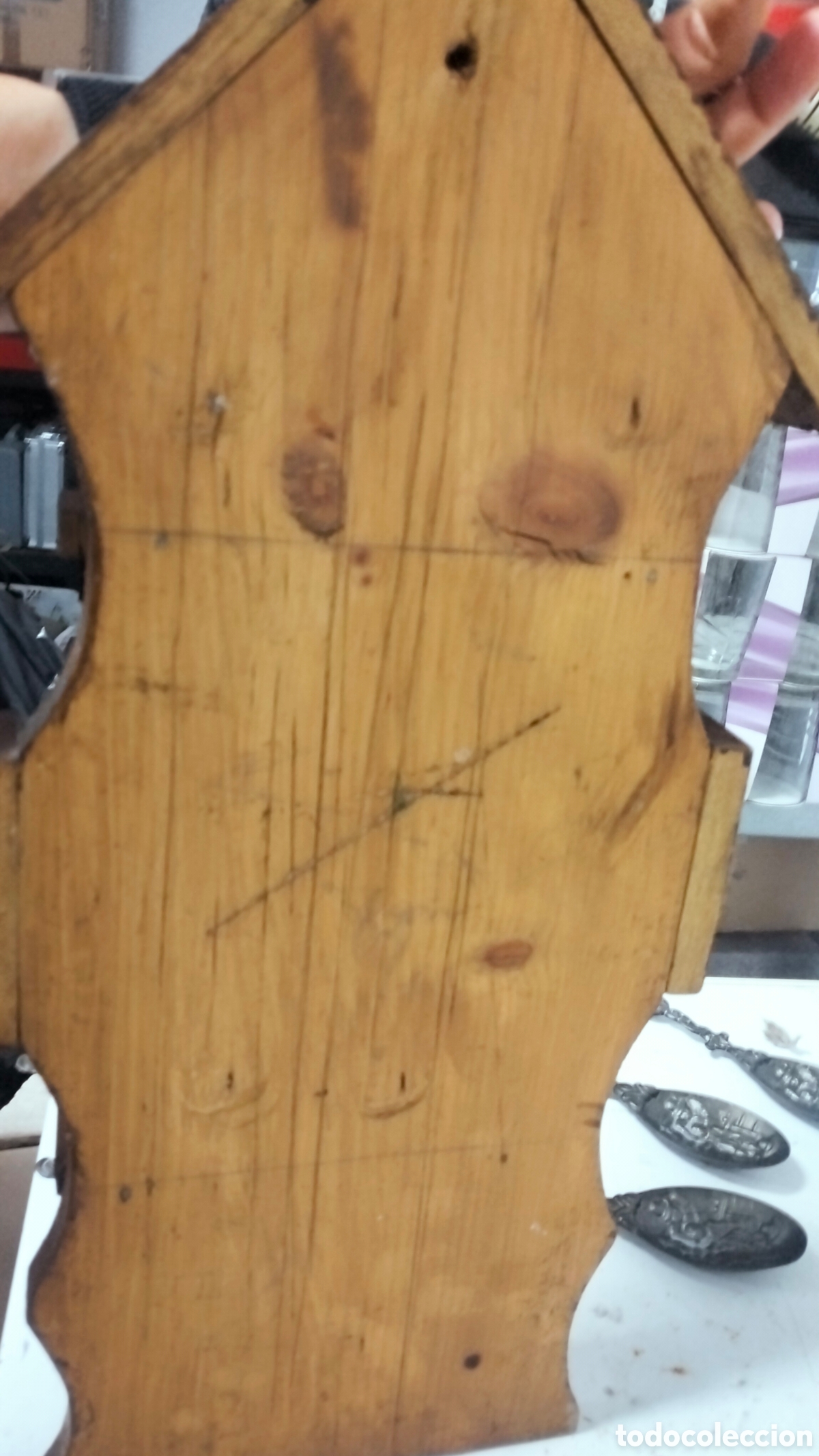 Antig&uuml;edades: Expositor cucharas antiguas - Foto 2