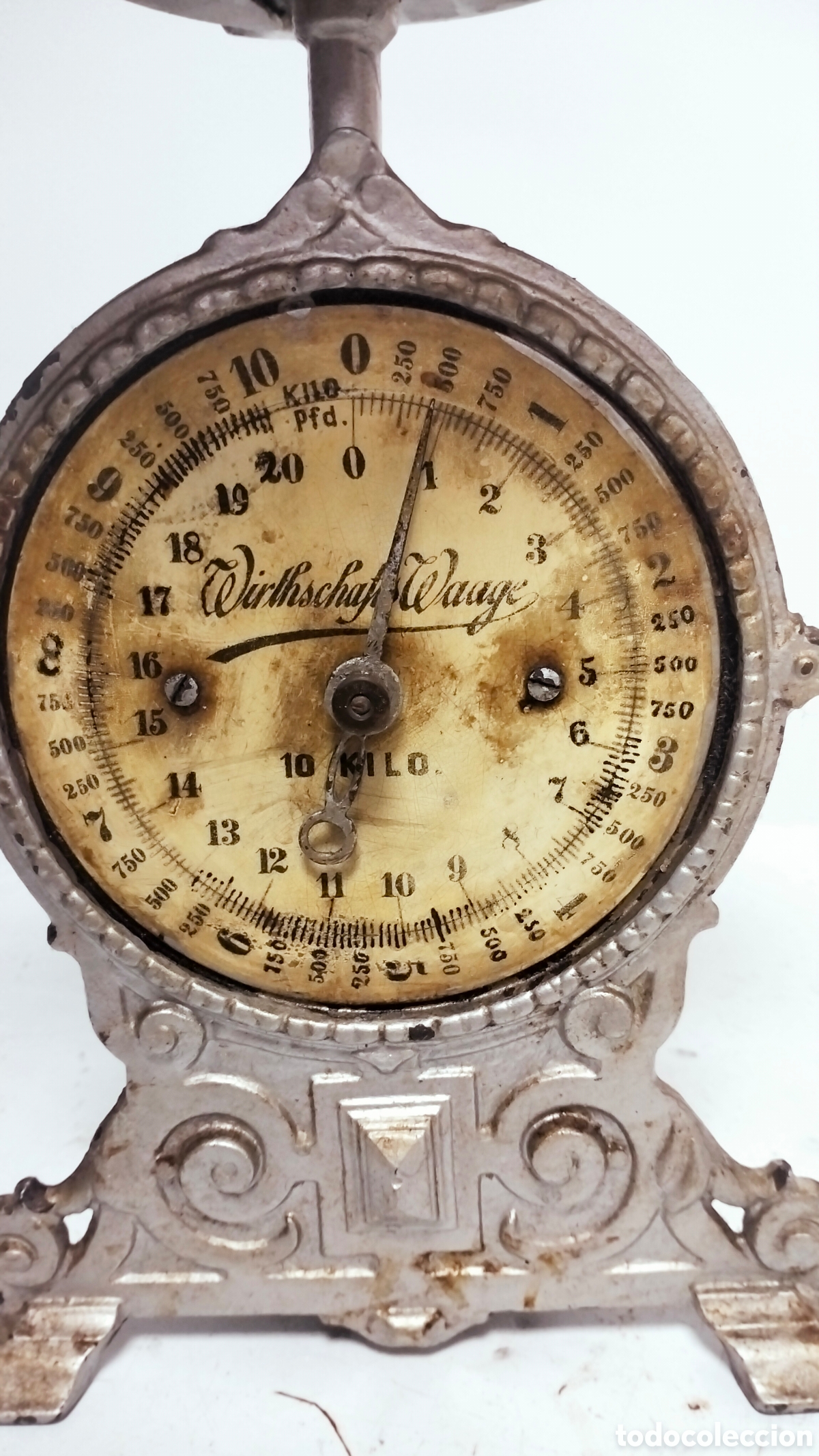 Antig&uuml;edades: Antigua bascula de cocina - Foto 2