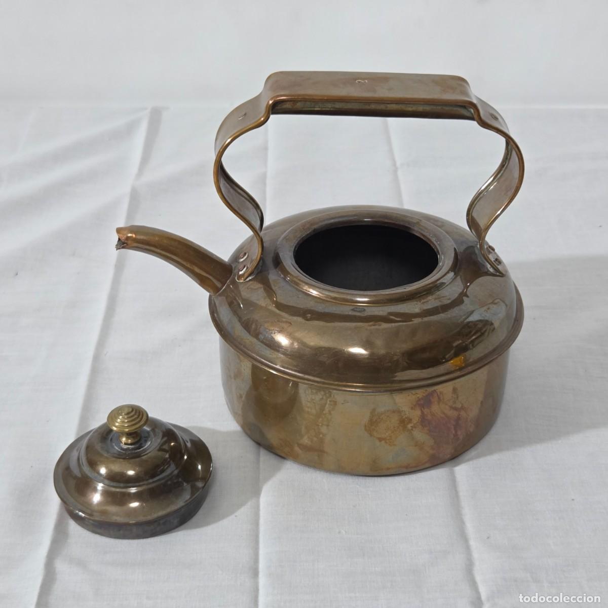 Antig&uuml;edades: Tetera de cobre N.&ordm; 2 - Foto 9