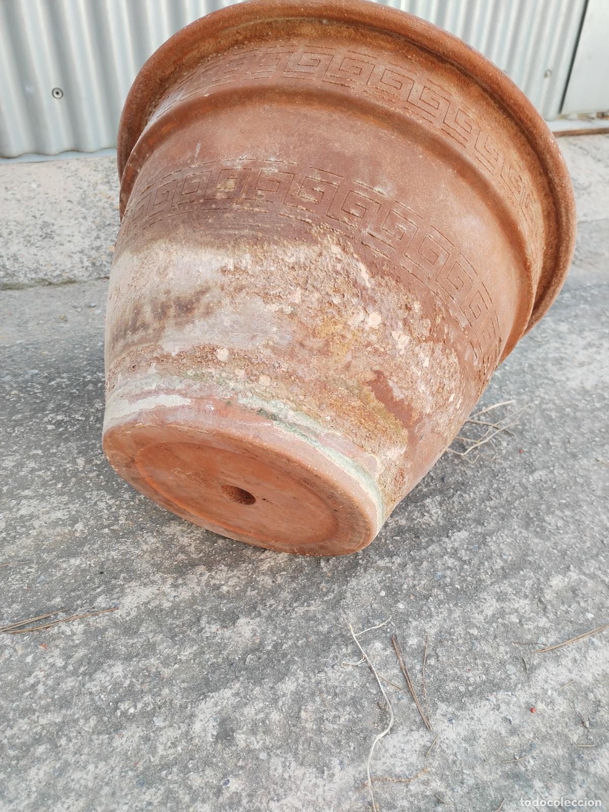 Antig&uuml;edades: macetero italiano de terracota - Foto 2