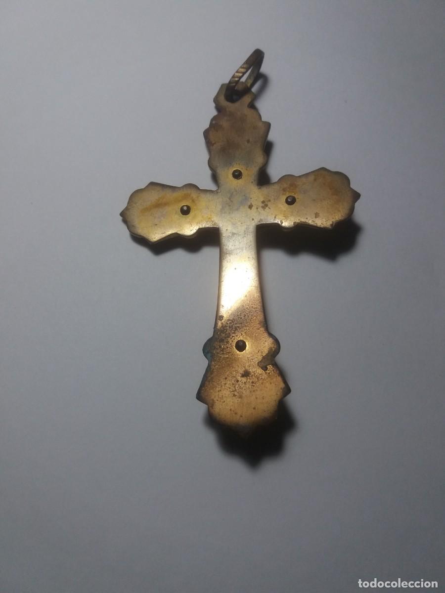 Antig&uuml;edades: Objeto Religioso CRUCIFIJO - Foto 2