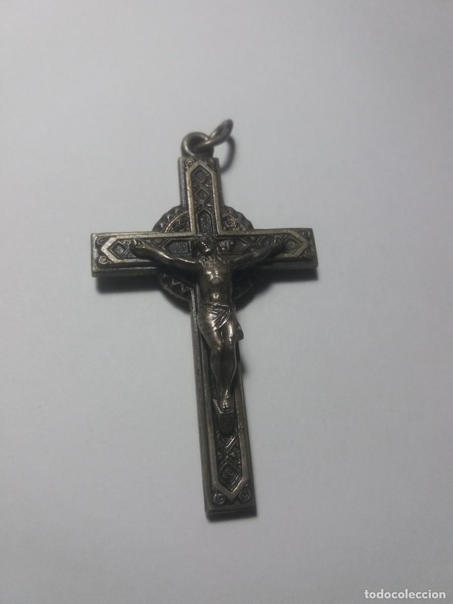 Antig&uuml;edades: Objeto Religioso CRUCIFIJO - Foto 1